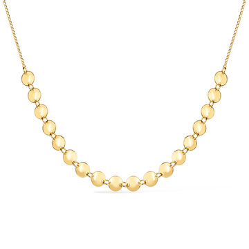 Chocker Dourada Esferas com Extensor